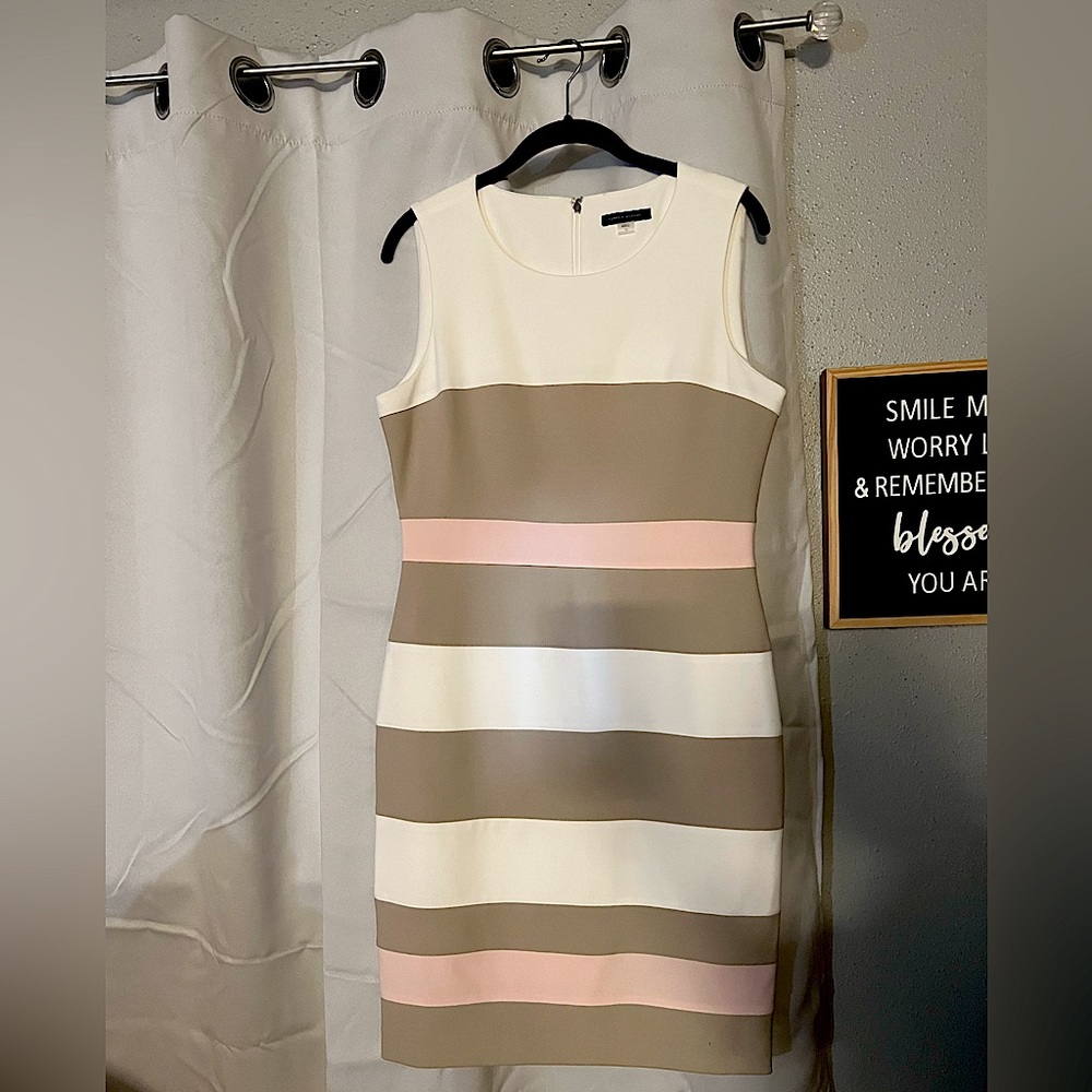 Tommy Hilfiger Color block Sheath Dress